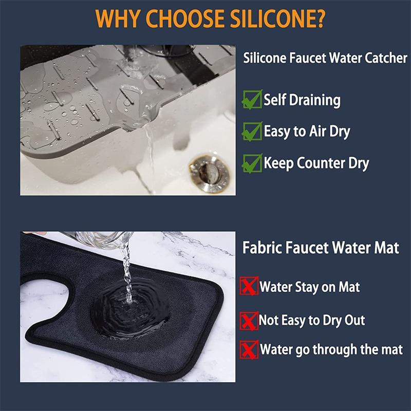 Miếng Đệm Silicone Lót Đầu Vòi Nước Chống Bắn Nước Tiện Dụng