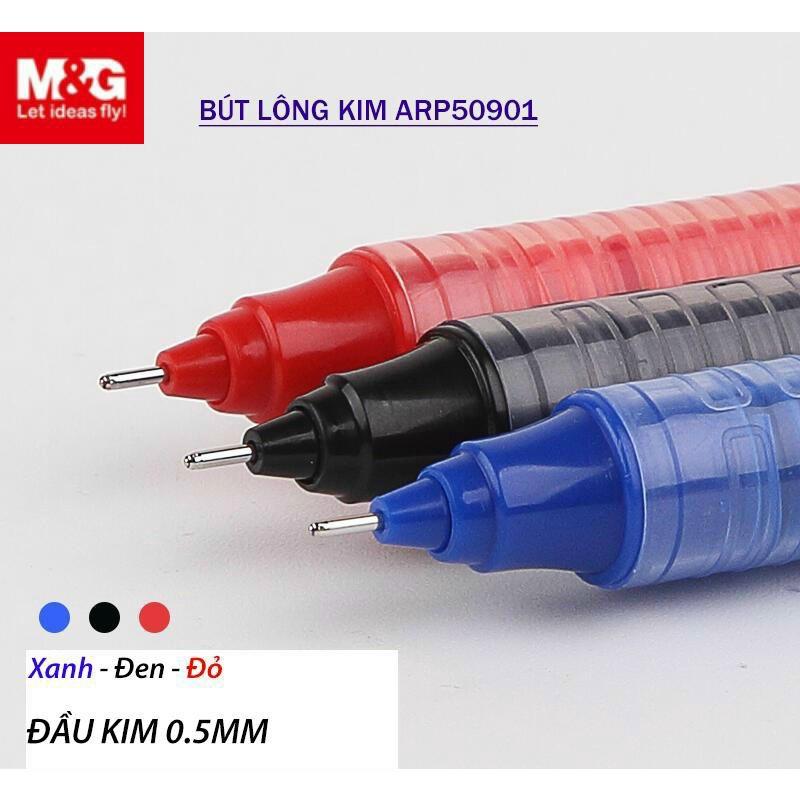 Bút viết tay trái - Bút lông kim / Bút Gel siêu nhanh khô M&G ARP50901 0.5mm