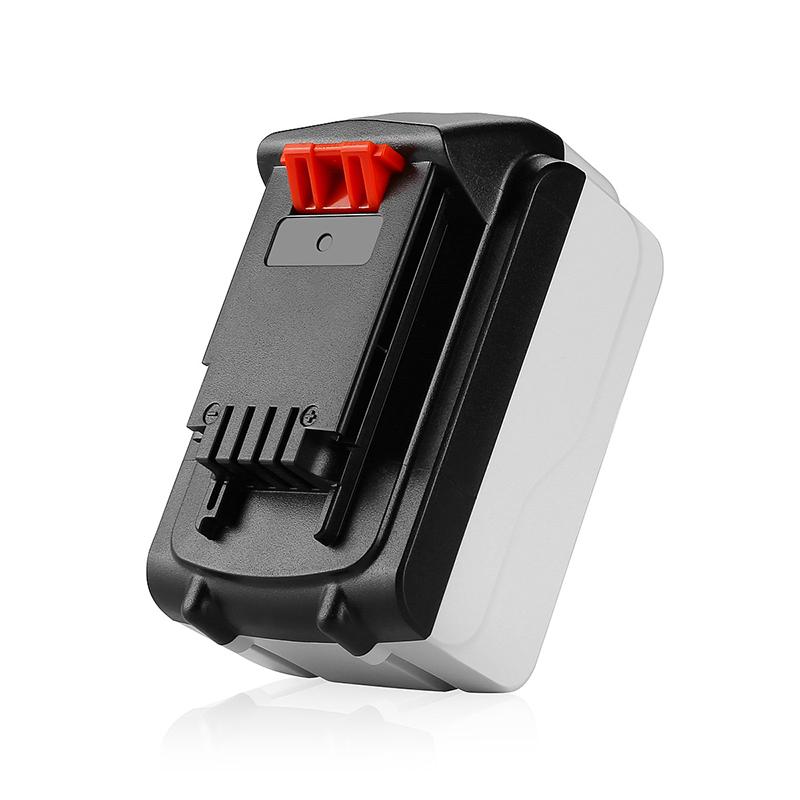 100% chính hãng Pin sạc Li-ion 20V 12800mAh Pin thay thế cho BLACK & DECKER LB20 LBX20 LBXR20 Màu sắc: Vàng