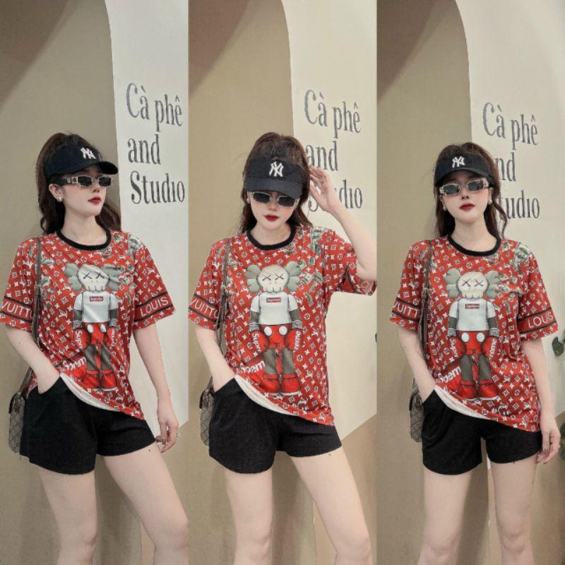 SET BỘ THỜI TRANG FOM RỘNG PHỐI HỌA TIẾT