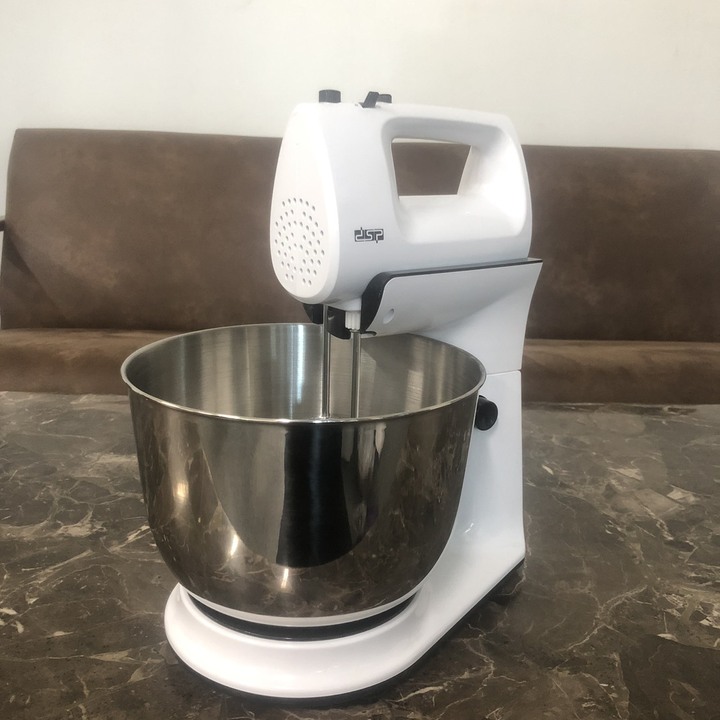 Máy trộn bột, đánh trứng cao cấp nhãn hiệu DSP KM3015 dung tích chứa 4 Lít, công suất 300W - Hàng Nhập Khẩu