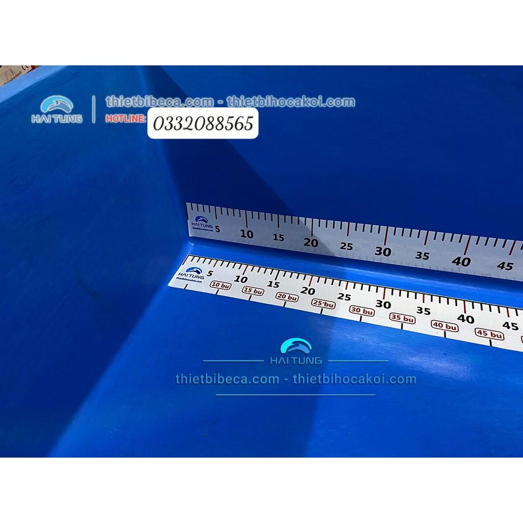 Tank nhựa đo cá composite- Thùng nhựa đo cá-Bồn đo cá koi chất liệu nhựa cao cấp