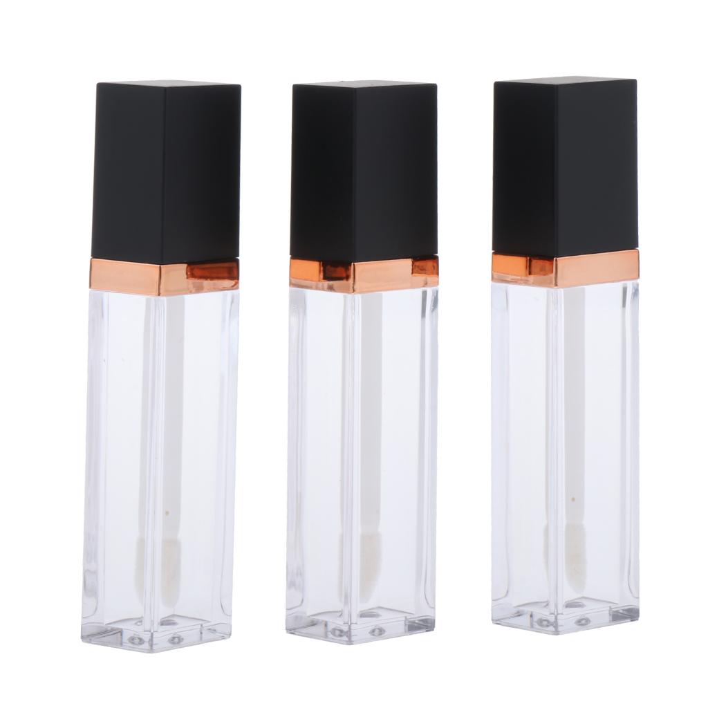 3x Rỗng Lip Gloss Ống Lip Tint Lông Mi DIY Lọ Chai 7ml