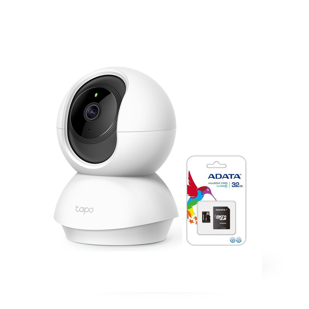 Camera Wi-Fi TP-Link Tapo C200 1080P (2MP) + Thẻ nhớ Adata 32gb - Hàng Chính Hãng