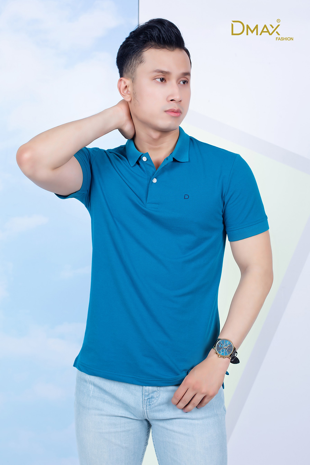 Áo Polo Nam Slim Fit Dmax PL0S129