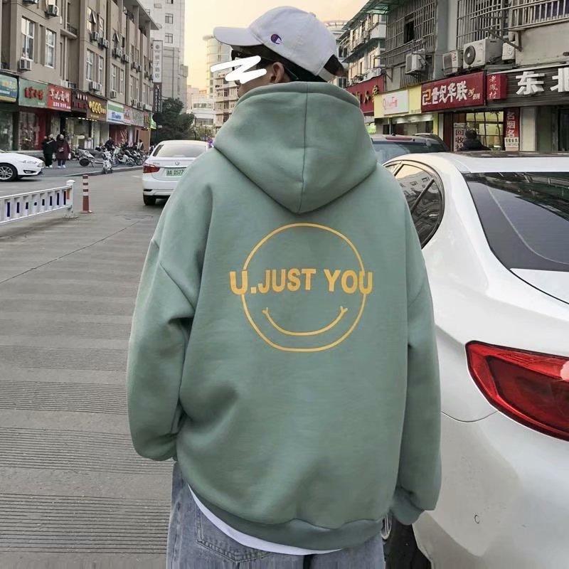 Áo Hoodie nam chất liệu nỉ cao cấp in hình đáng yêu phong cách Hàn Quốc