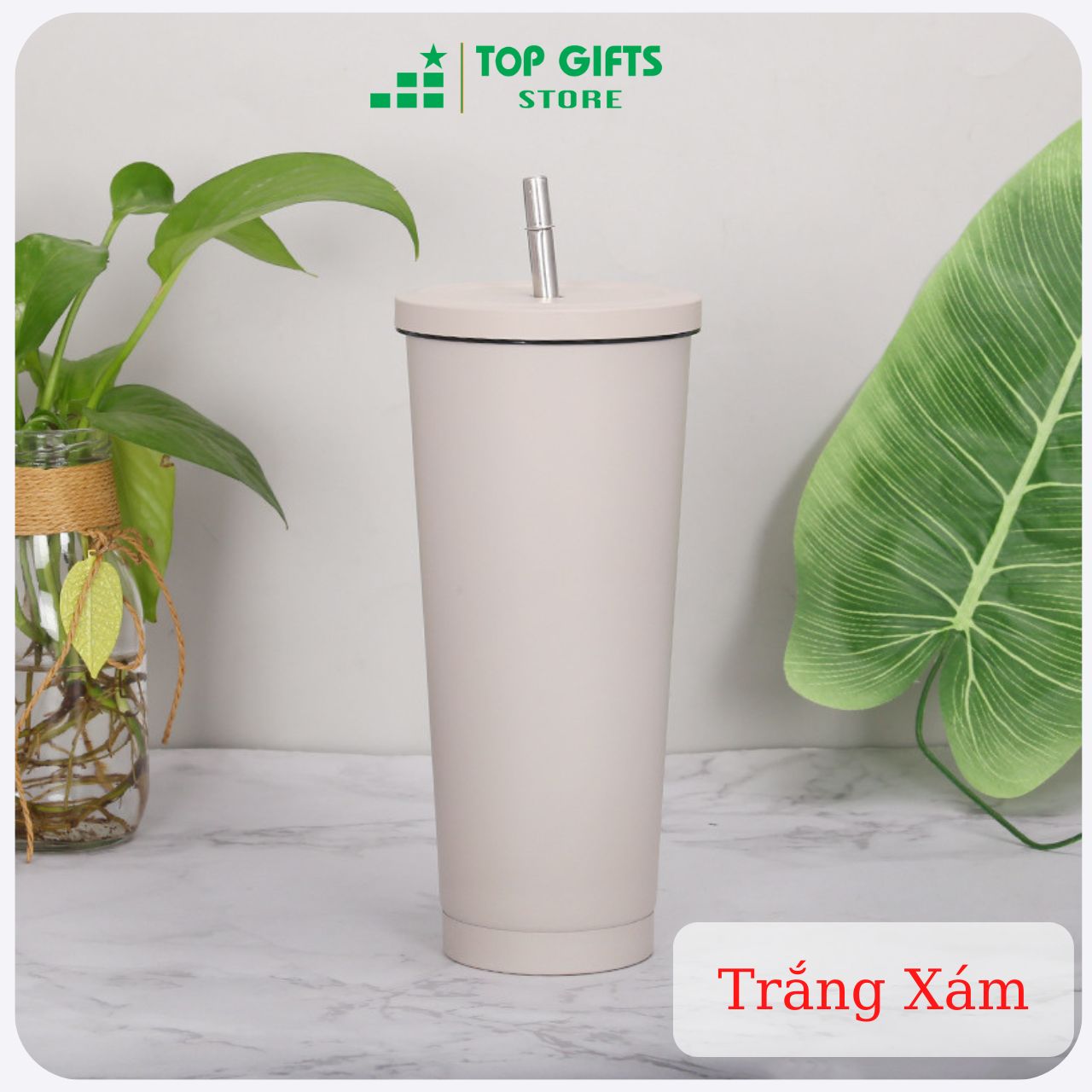 Ly Giữ Nhiệt khắc tên LGN050 INOX304 - Quà tặng sinh nhật, thuận tiện mang đi dung tích 500ml