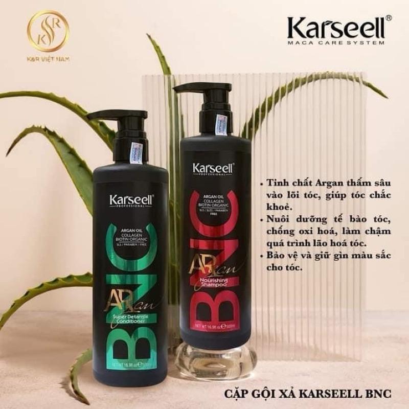 Dầu gội xả ủ Karseell BNC Collagen phục hồi mềm mượt tóc