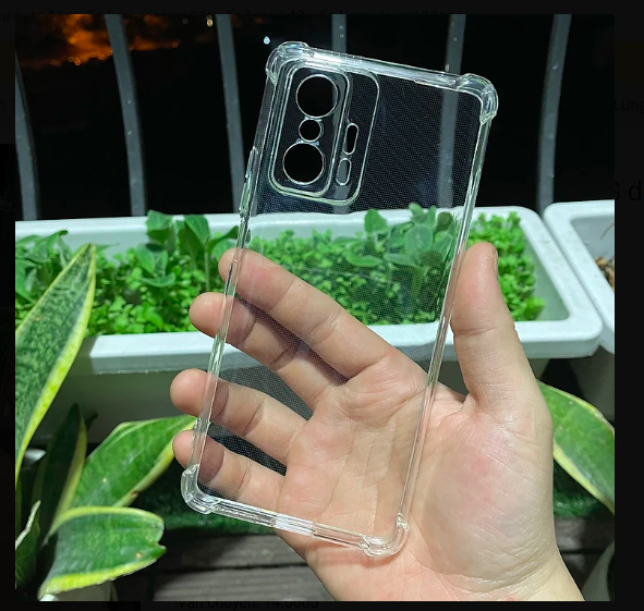 Ốp Lưng Silicon Dẻo Trong Suốt dành cho Xiaomi 11T - 11T Pro Ốp Lưng Chống Sốc, Chống Va Đập, Bảo Vệ Camera