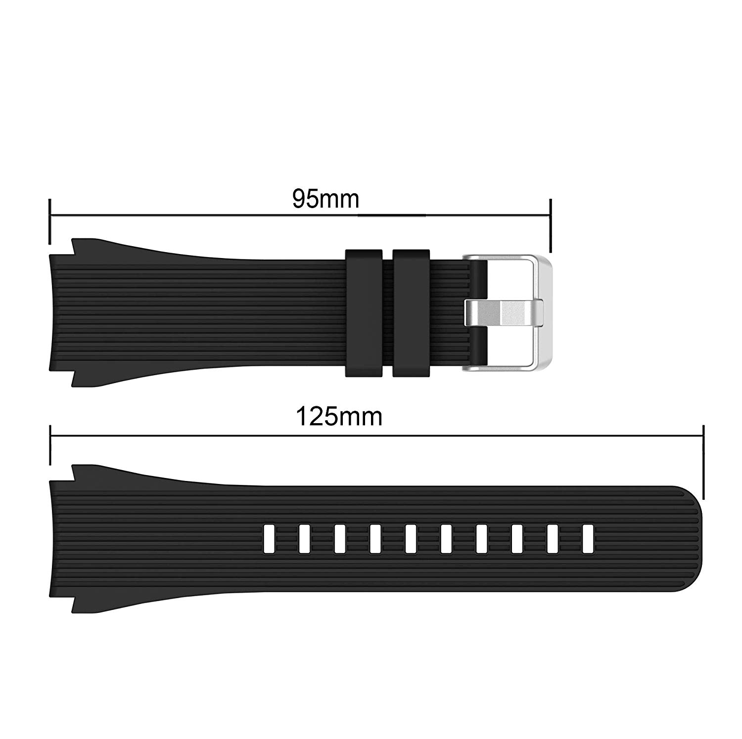 Dây TPU Size 22mm cho Huawei Watch 3/4/5/6 & Huawei Watch GT 3/4/5/6 Pro & Huawei Watch Ultimate 1/2 & Redmi Watch 5 Lite - Hàng Chính Hãng