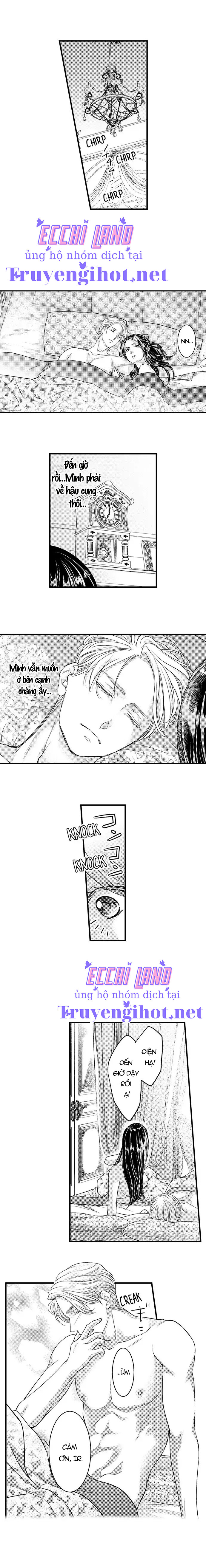 chuyển sinh vào thế giới khác ~ nếu muốn trở thành nữ hoàng hãy tìm cách để được hoàng đế sủng ái vào ban đêm chapter 57.1 4