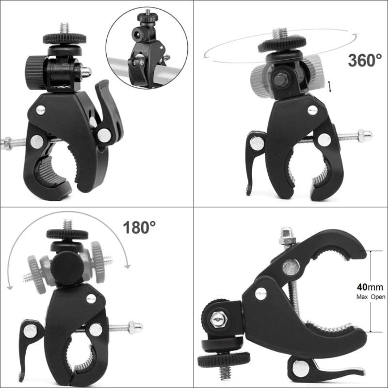 Bộ phụ kiện KFFTWWX cho GoPro Hero 11 10 9 Black 8 7 6 5 Chân máy xe đạp cho Go Pro SJCAM SJ4000 YI 4K EKEN H9 AKASO DBPOWER