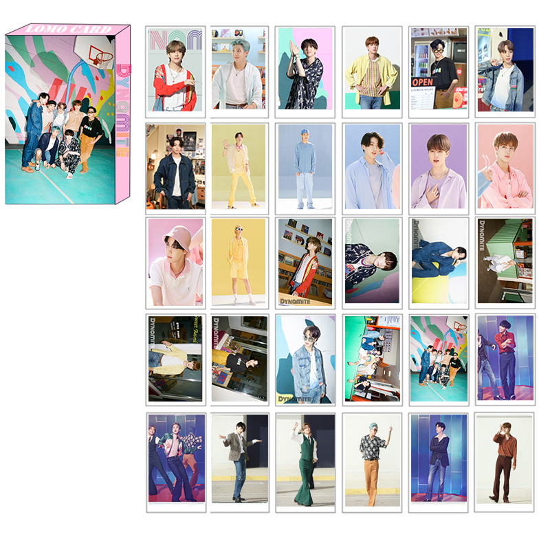 Hộp Lomo card BTS