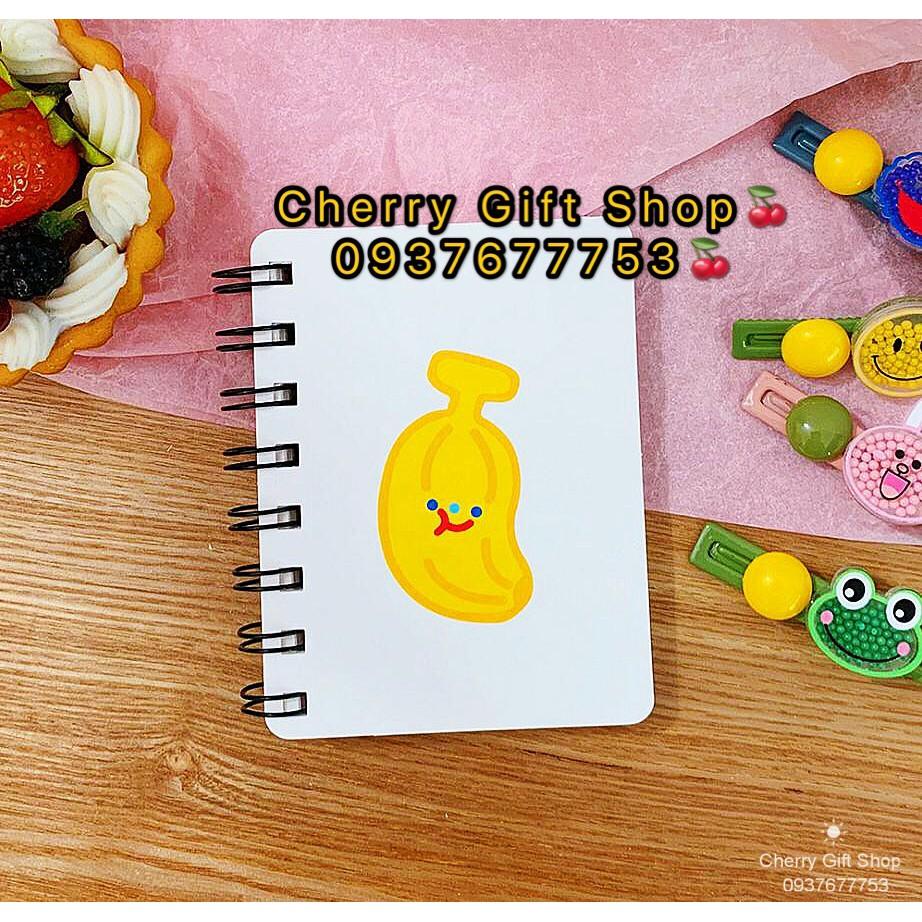 Sổ Tay Lò Xo Mini Sổ Tay Ghi Chép Mini Họa Tiết Siêu Dễ Thương