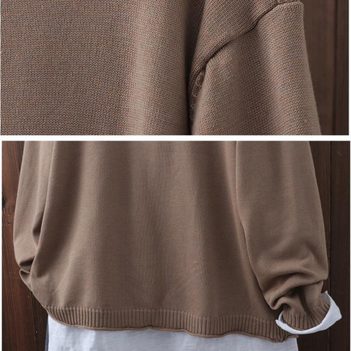 Áo cardigan len nữ form rộng 5 khuy cài trước trẻ trung ArcticHunter