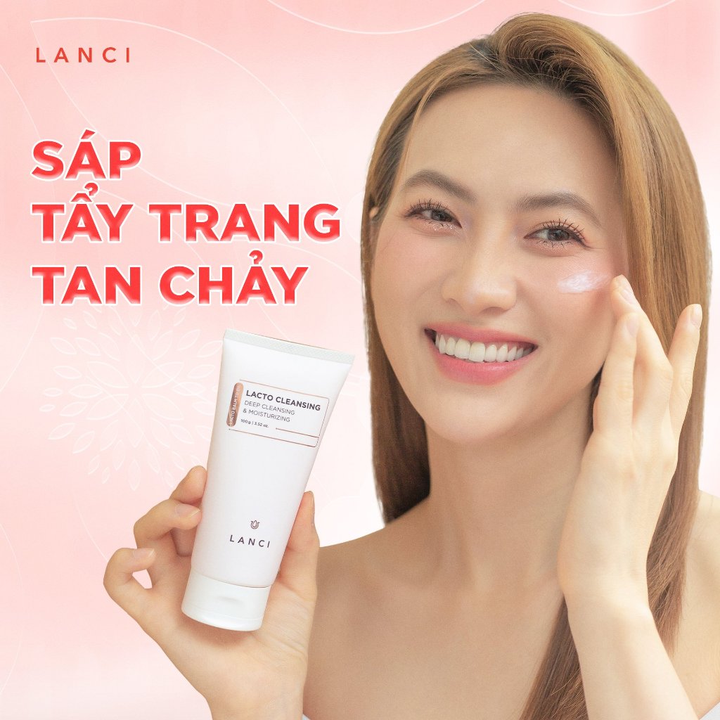 Sáp Tẩy Trang Tan Chảy LANCI Lacto Cleansing 100ml