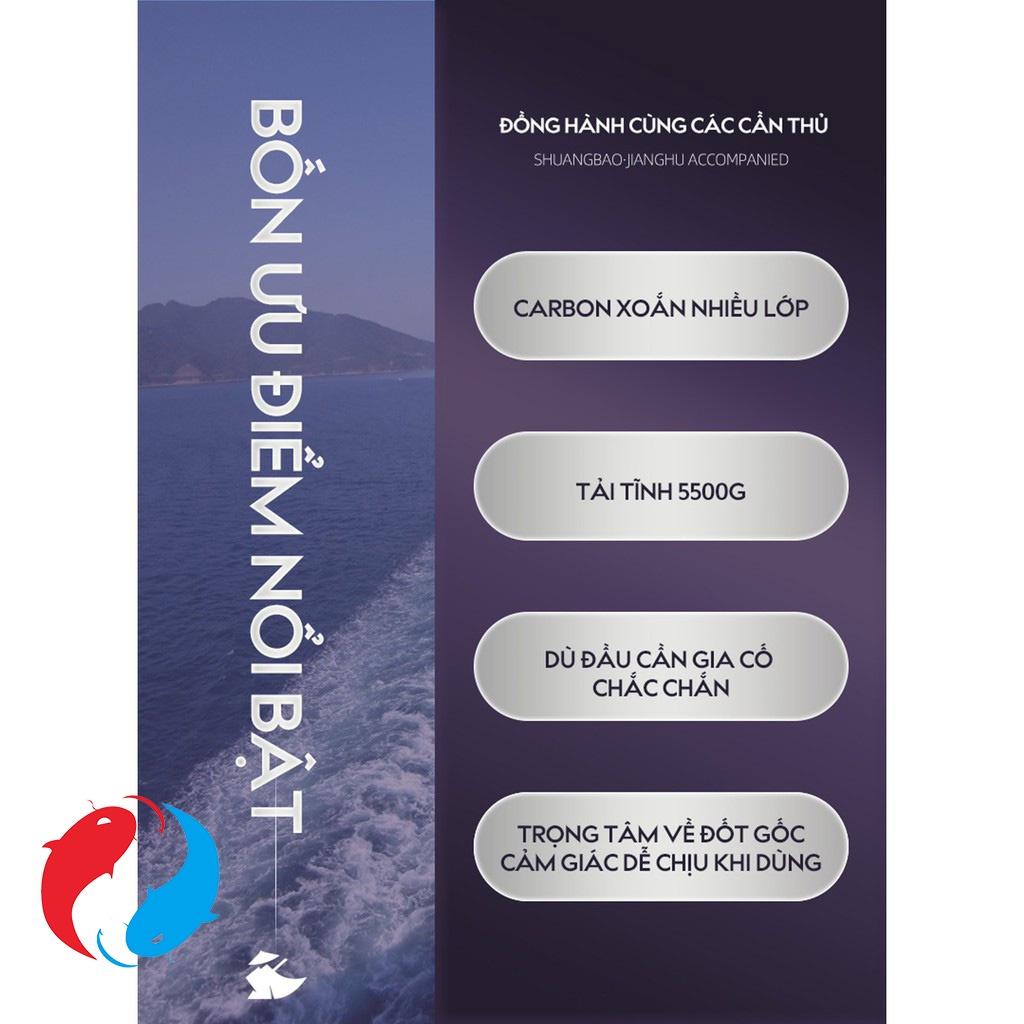Cần Câu Đài Ngự Long Đồ Max 4 - Hãng Song Bảo - Đẳng Cấp Đài Sư - KhoaHuyen Fishing