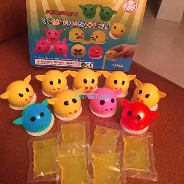 HEO BIẾN THÁI TRỨNG BIẾN THÁI GUDETAMA hút nhả slime kèm gói slam