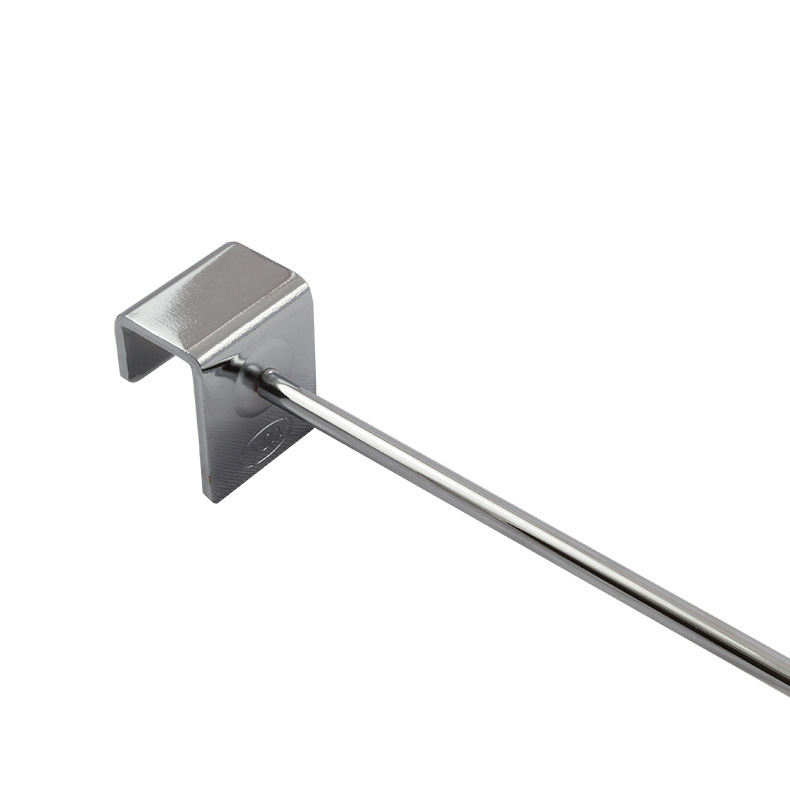 Móc treo phụ kiện đơn cài thanh hộp inox 15*30mm YON-D1 - 25cm