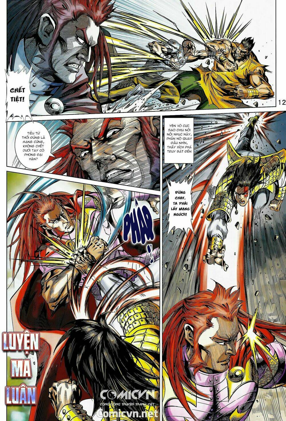 xuân thu mãnh sĩ chapter 13.1 13