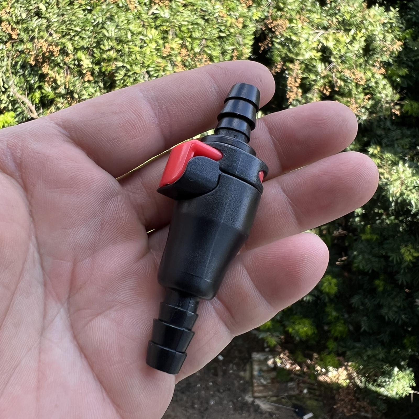 Hose Pipe Quick Release Handle Connector Adapter Control Water