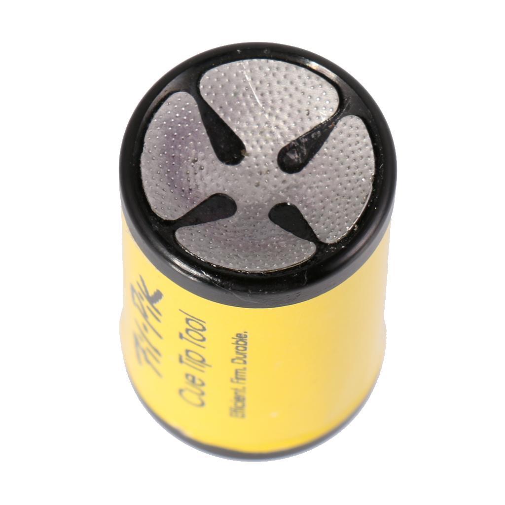 Black Billiard Snooker Cue Tip Shaper Tacker Tip Pick Repair Tool