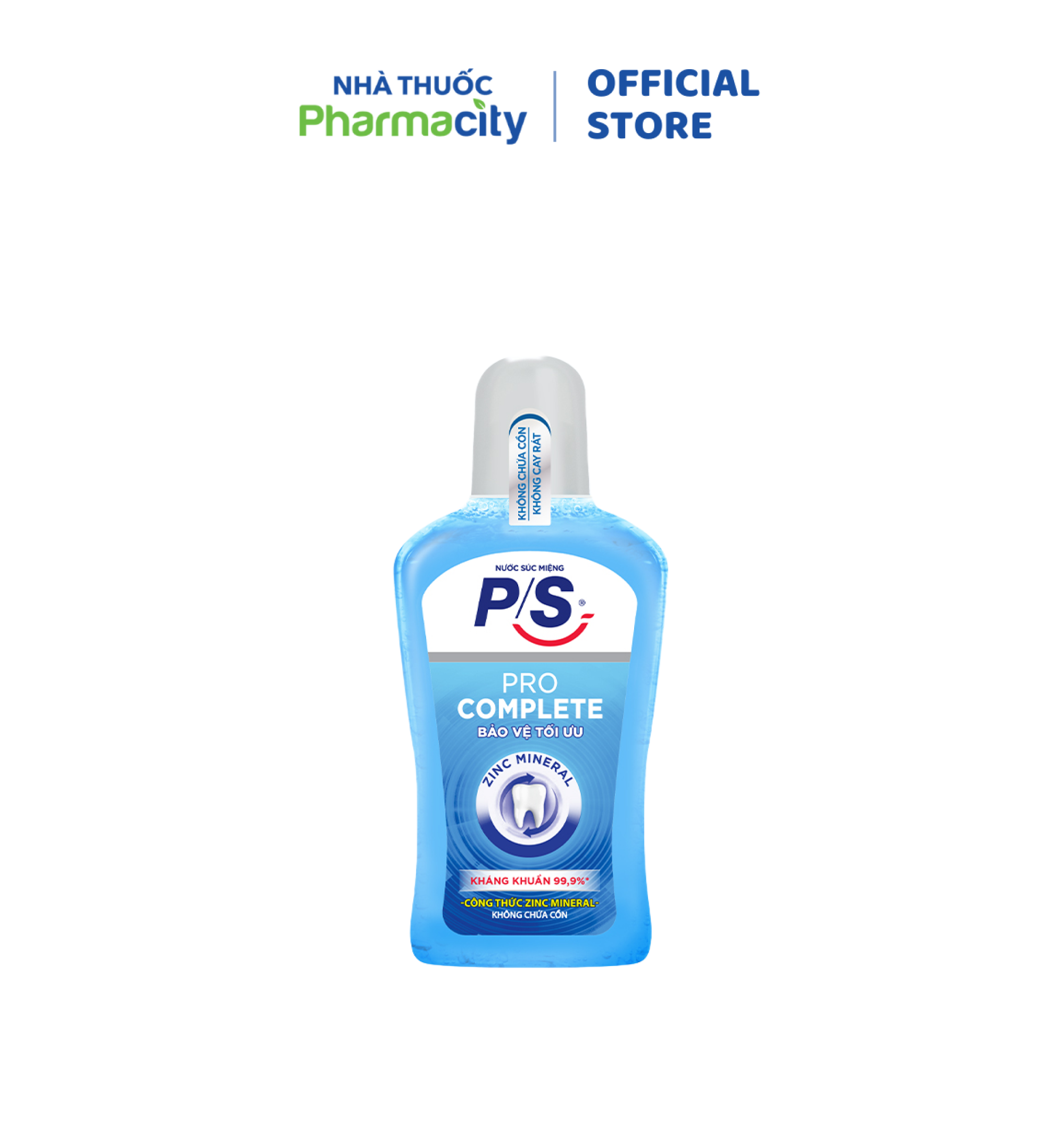 Nước súc miệng P/S Pro Complete (Chai 500ml)