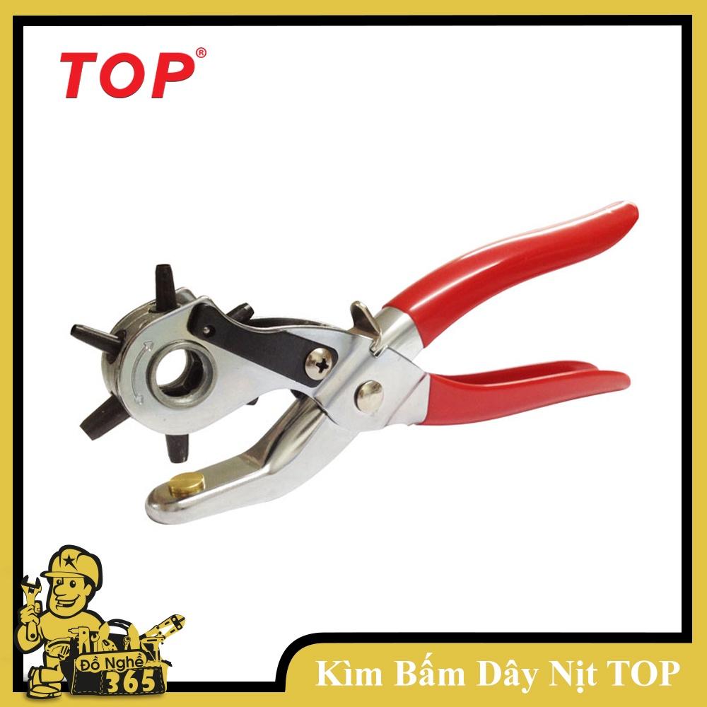 Kìm bấm lỗ dây nịt TOP - TH-212