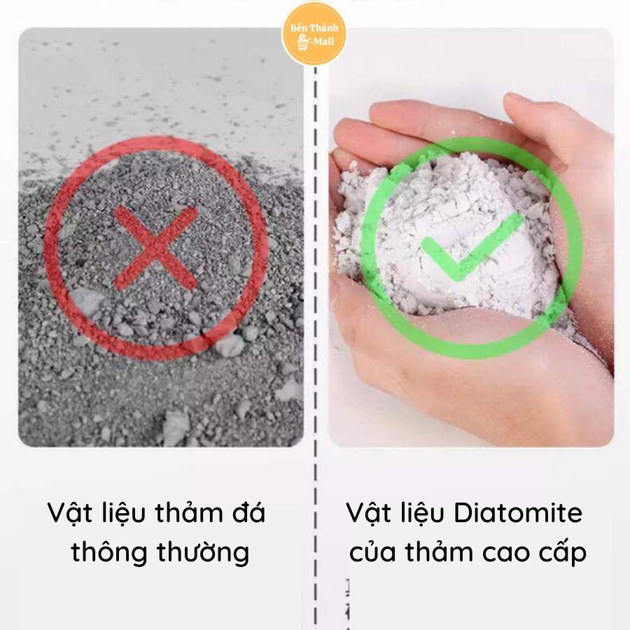 ️ Thảm Đá Lau Chân, Thảm Nhà Tắm Cao Cấp Siêu Thấm Hút - Size to