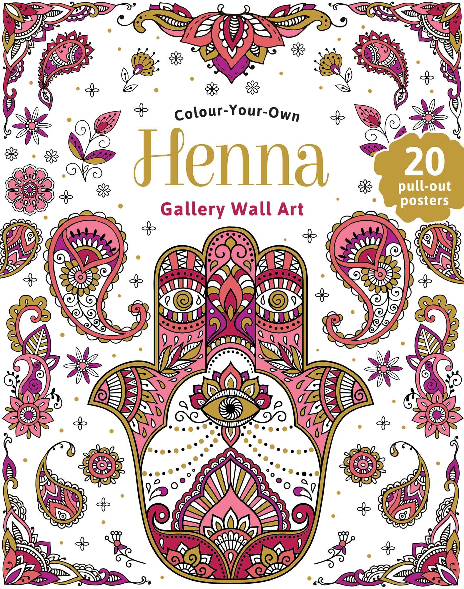 Sách ngoại văn: Gallery Wall Art - Henna