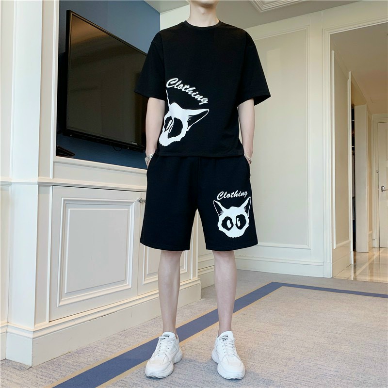 Đồ bộ thể thao nam vải thun tuyết mưa mềm mịn. Bộ PIKACHU- Thời Trang Phong Cách Hàn aloha style -Nhiều kiểu lựa chọn