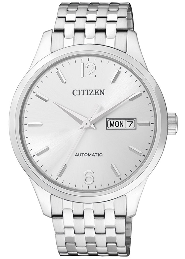 Đồng Hồ Nam Citizen Dây Thép Không Gỉ NH7500-53A - Mặt Trắng (Sapphire)