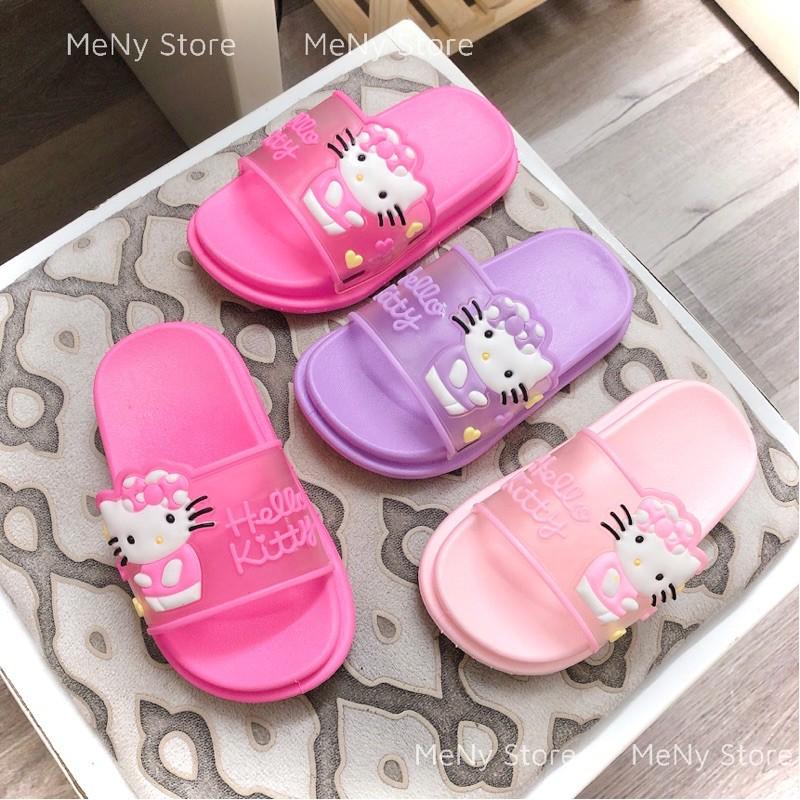 Dép lê Hello Kitty quai ngang đế mềm thời trang, dễ thương cho bé gái XNY-8839