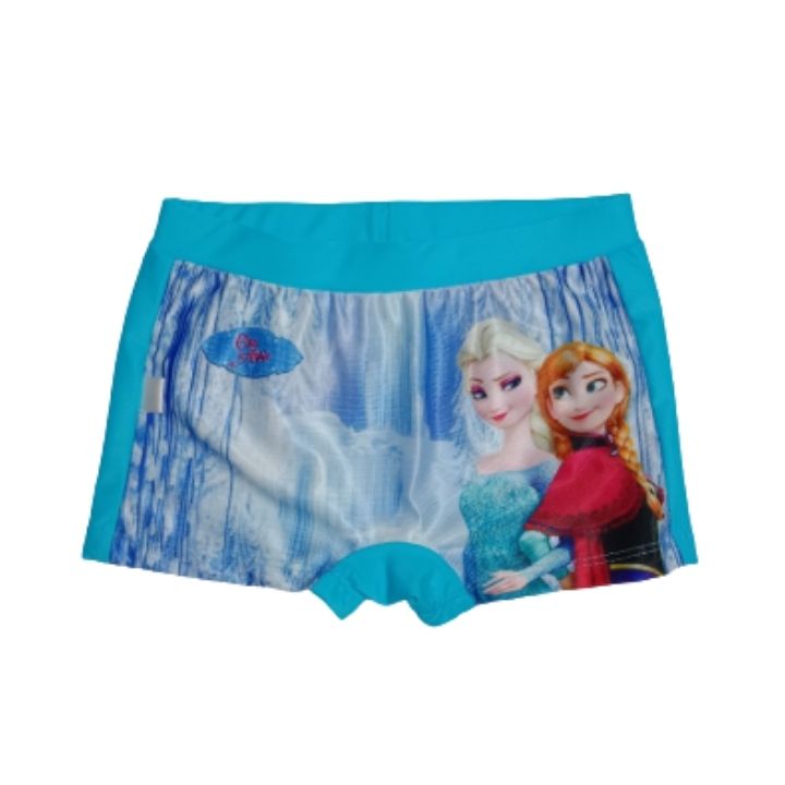 Đồ bơi bé gái hình Elsa Frozen từ 10-39kg - vải thun co giãn tốt - Kiến Lửa