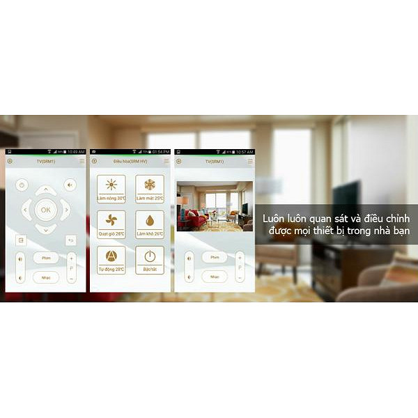 Trung tâm điều khiển IR/RF SmartZ SRM