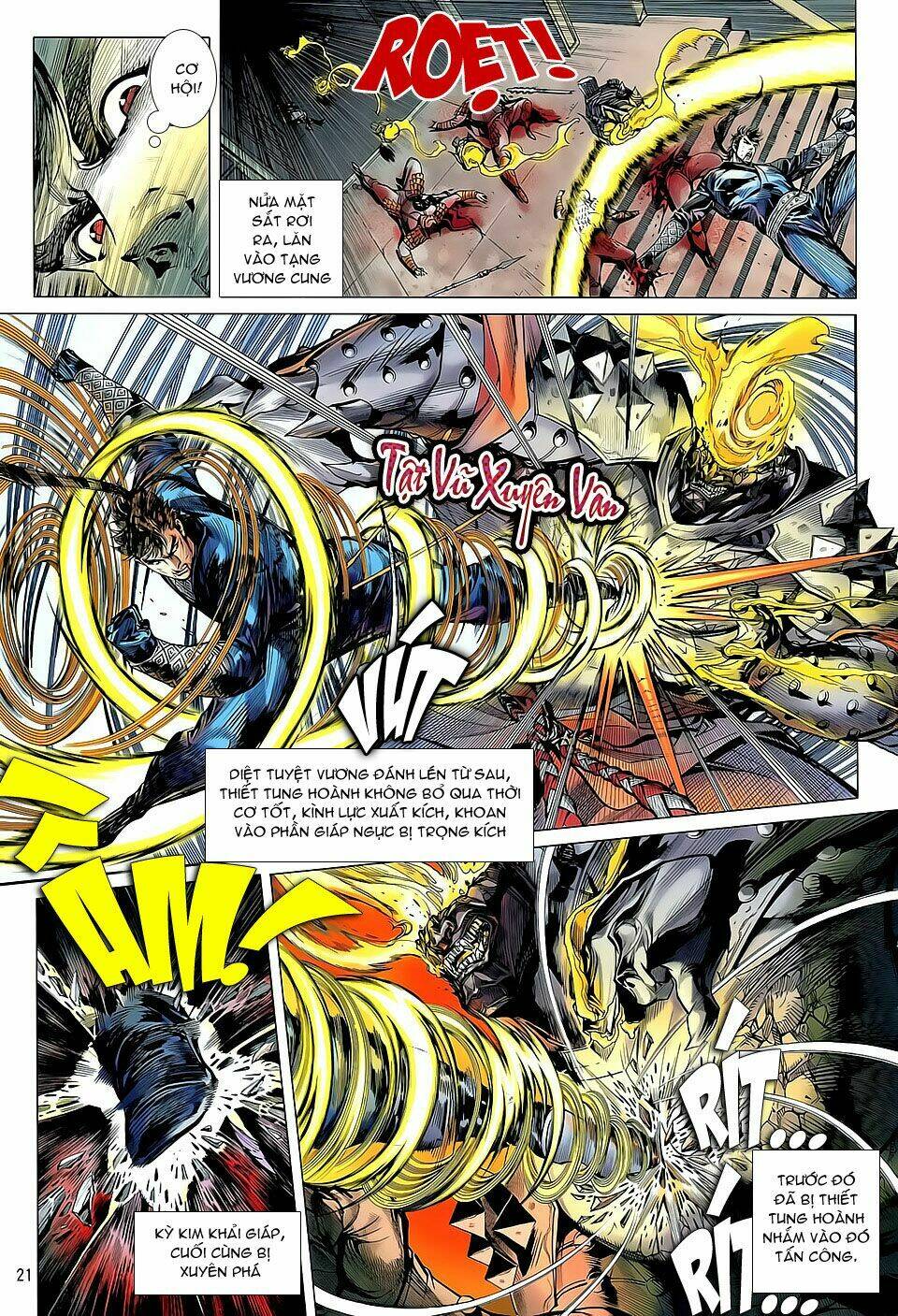 thiết tướng tung hoành (cựu tác) chapter 38 19