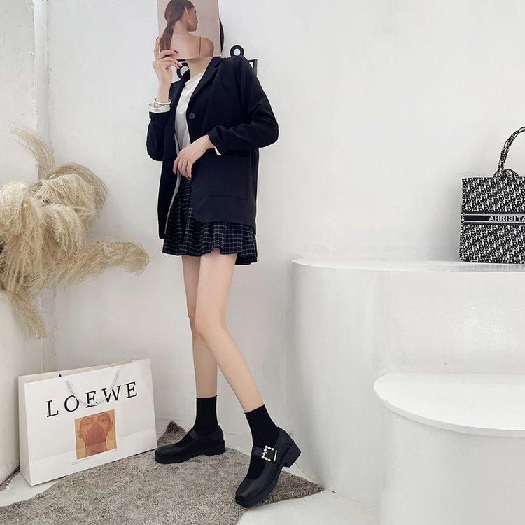 Giày Nữ Mũi Vuông Thời Trang Thanh Lịch