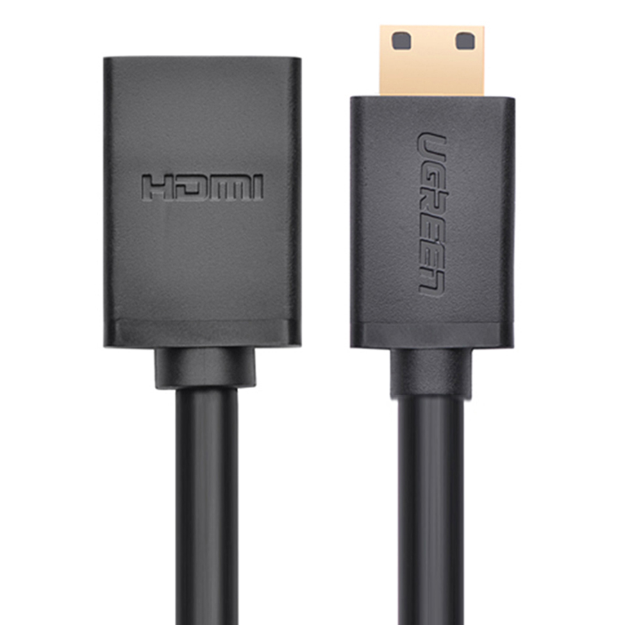 Cổng Chuyển Ugreen MiniHDMI Sang HDMI 20137 - Hàng Chính Hãng