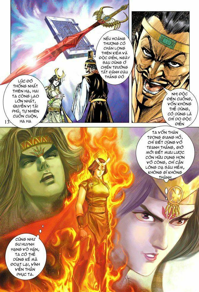 thiên tử truyền kỳ 5 - như lai thần chưởng chapter 110 13