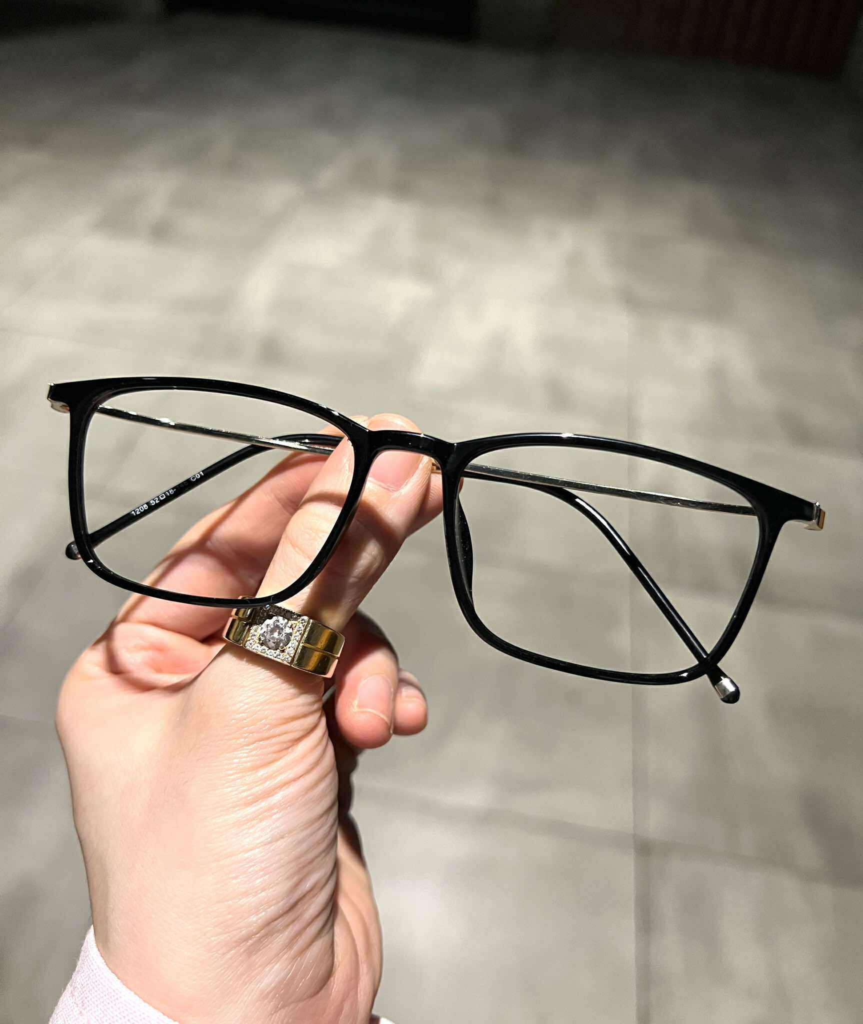 Kính Mắt bầu thời trang Hàn Quốc gọng nhẹ cho nam nữ