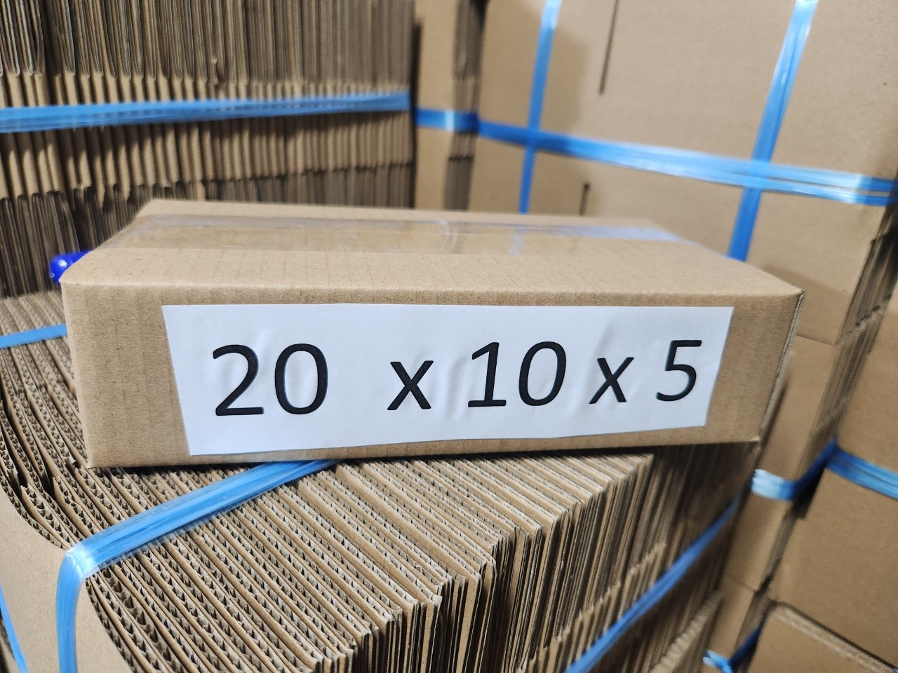 Combo 10 hộp carton 20 x 10 x 10