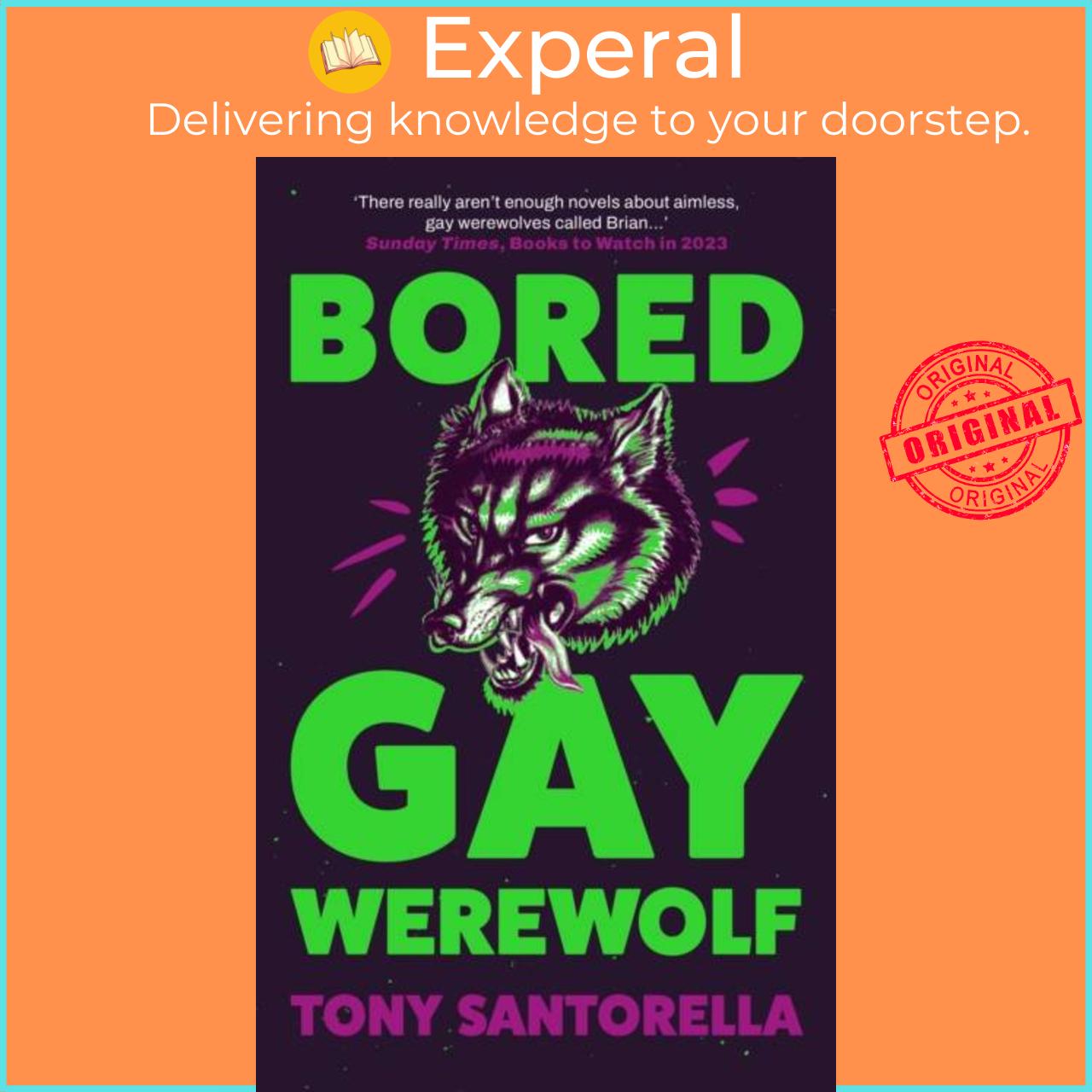 Sách - Bored Gay Werewolf - "An ungodly joy" Attitude Magazine by Tony Santorella (UK edition, hardcover)