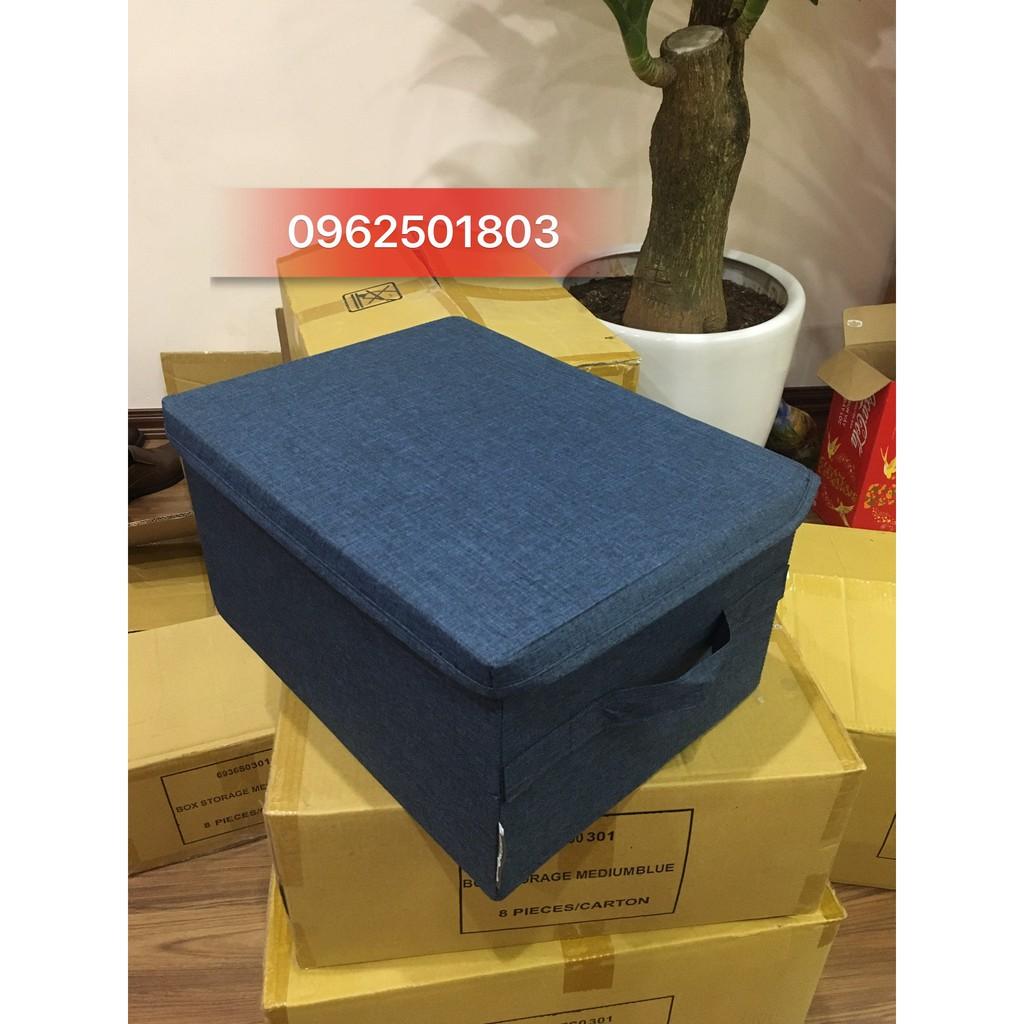 Hộp đựng quần áo Bigso Thụy Điển sang trọng size 40x30x22cm Storage Box