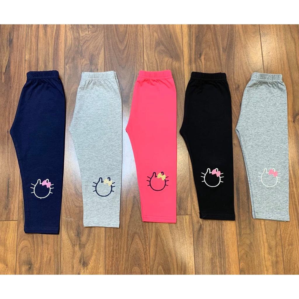 Quần legging cotton mềm co giãn cho bé