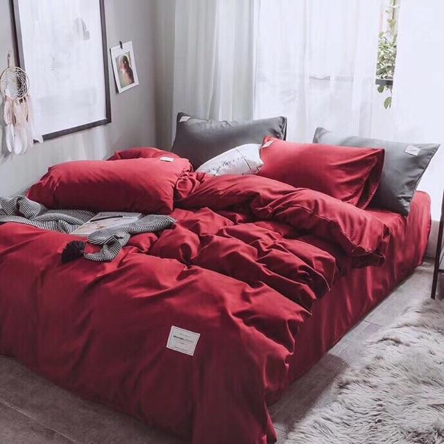 Cotton TICI Đỏ xám