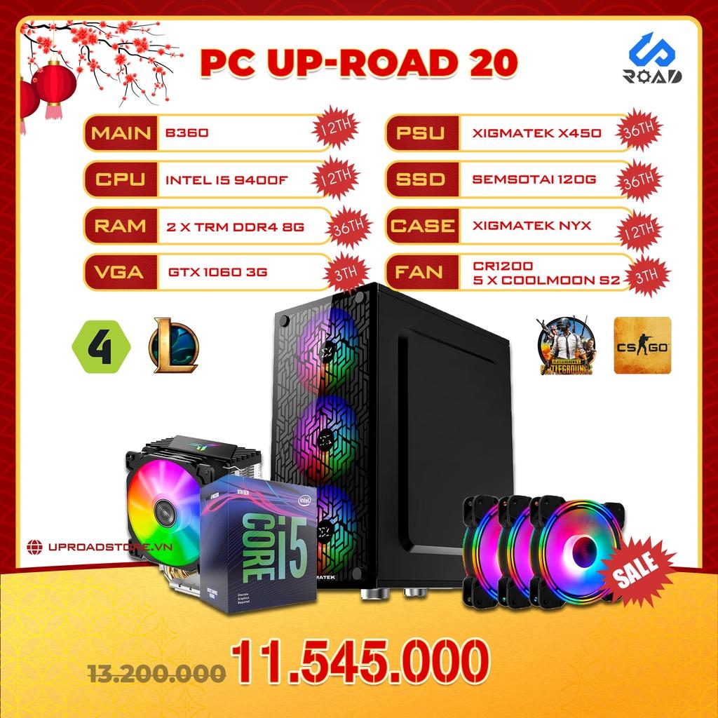 PC gaming B360 + I5 9400F + 1060 3G ️ Medium LOL, FIFA, CS:GO, PUPG - Hàng Chính Hãng