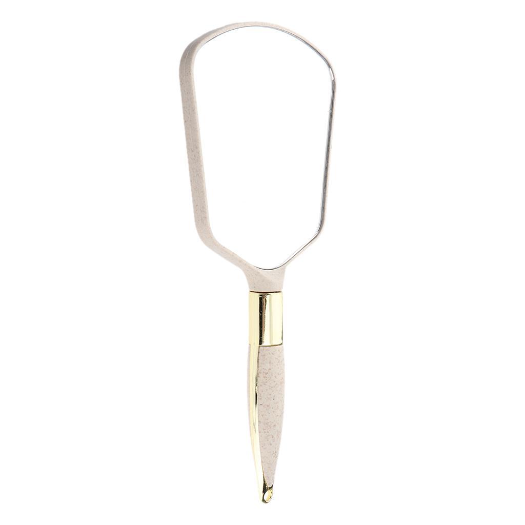 Handheld Makeup Cosmetic Compact Travel Portable Vanity Square Mirror 2Pcs