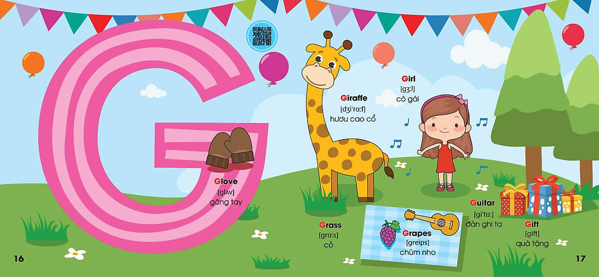 Cuộc phiêu lưu với chữ cái - My First Alphabet Adventure cho bé học tiếng anh