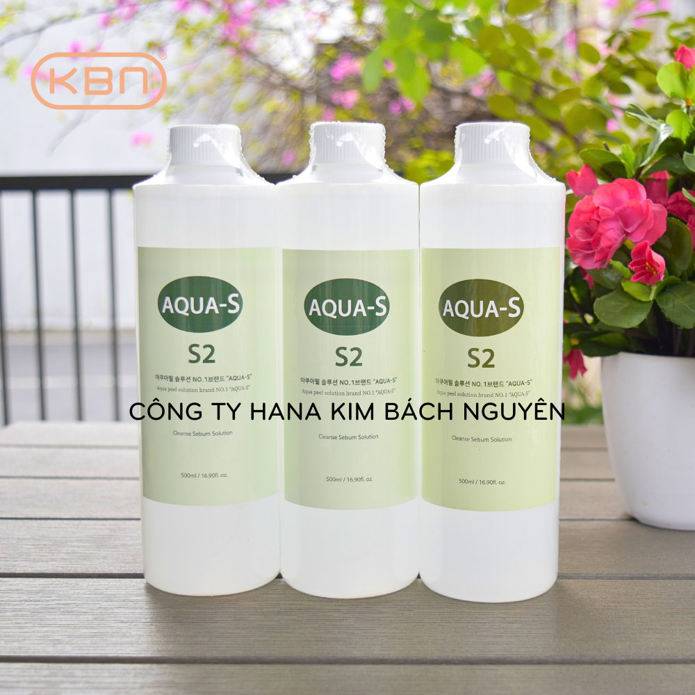 Dưỡng Chất S2 BHA Dưỡng Chất Cải Thiện Mụn Dành Cho Da Dầu Nhờn AQUA-S 500ml
