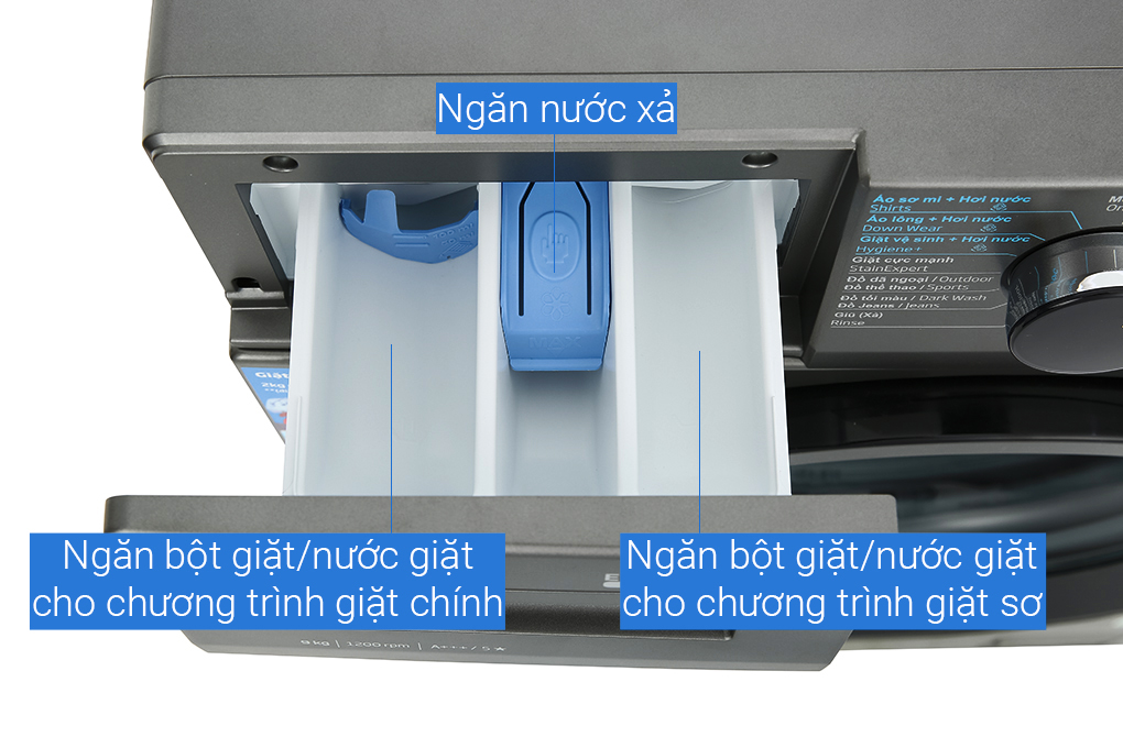 Máy giặt Beko Inverter 9 kg WCV9614XB0STM - Hàng chính hãng - Giao tại Hà Nội